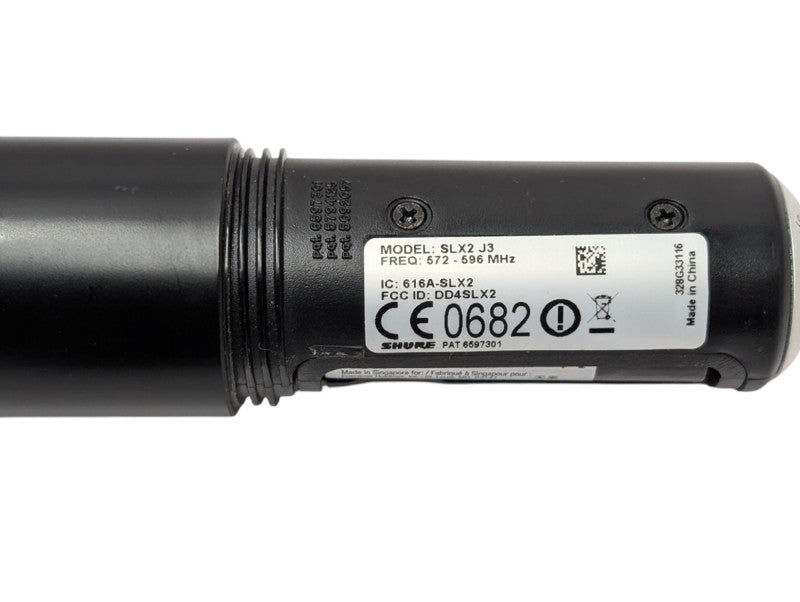 SHURE SLX2 J3 SM58 Wireless Microphone  -