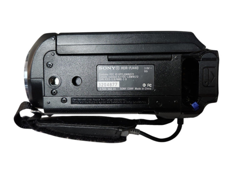 Sony HDR-PJ440 HD Handycam Camcorder Built-In Projector, No Battery, READ