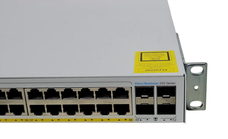 Cisco CBS250-48PP-4G 48-Port Gigabit PoE Smart Switch CBS250-48PP-4G _