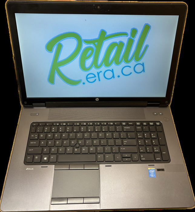 HP ZBook 17 G2 i7-4810MQ@2.8Ghz QUADRO K3100M 4GB GPU 16GB RAM 480SSD READ!  Lap200