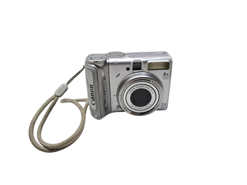 Canon PowerShot A570 IS PC1225 7.1 MP Digital Camera *PARTS*