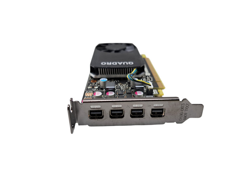 NVIDIA Quadro P600 2GB GDDR5 Graphics Card | 4x MiniDP Low Profile