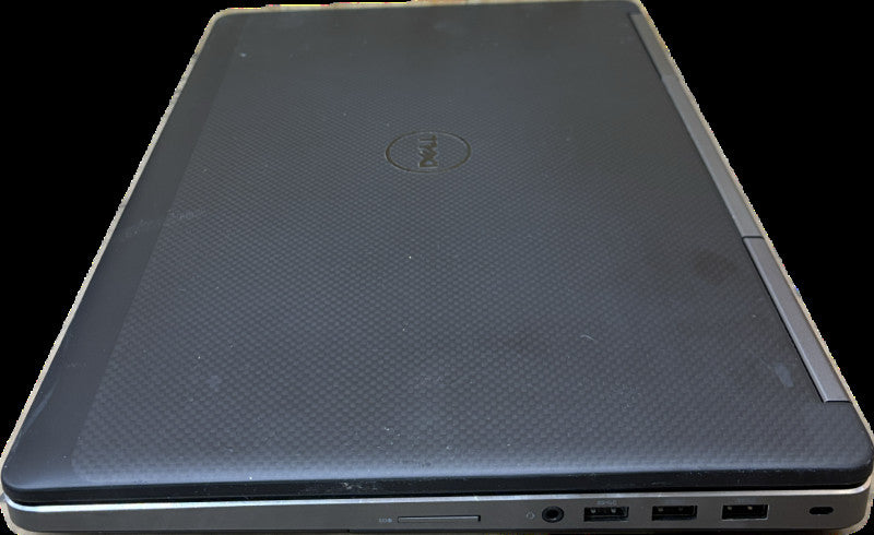 Dell Precision 7510 i7-6820HQ@2.7GHz QUADRO M2000M 4GB GPU 16GB RAM 256SSD  Lap200