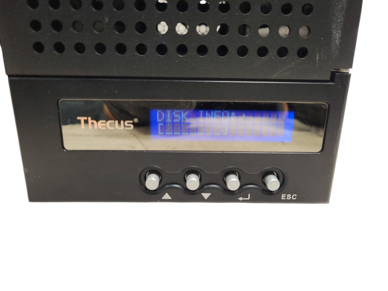 Thecus N7700PRO 7-Bay Storage NAS Chassis No HDD/Caddy READ $