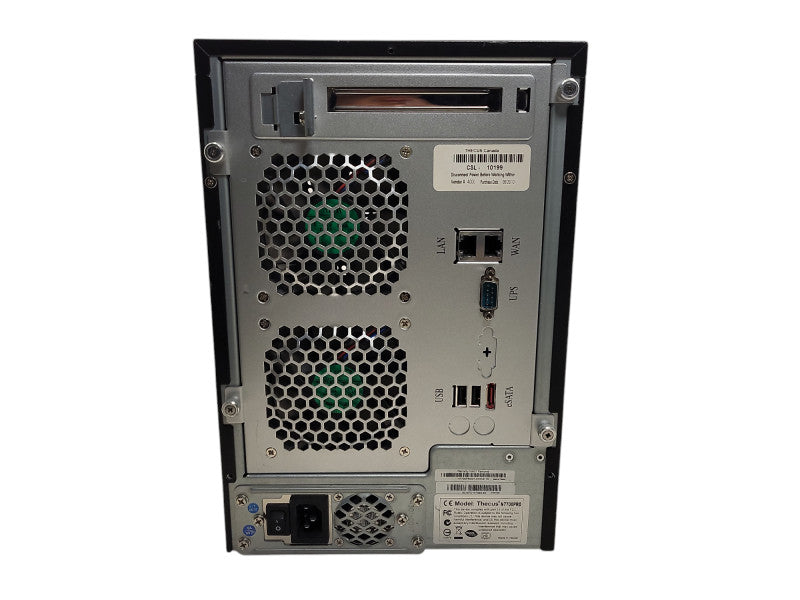 Thecus N7700PRO 7-Bay Storage NAS Chassis No HDD/Caddy READ $