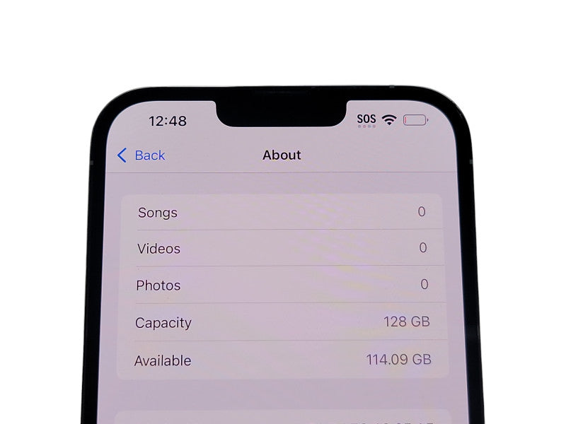 Apple iPhone 13 Pro Max - 128GB - Silver [A2641] (