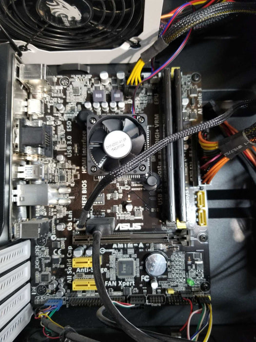 Custom Tower, AMD Athlon 5350 Radeon R3, 16GB RAM - NO HDD