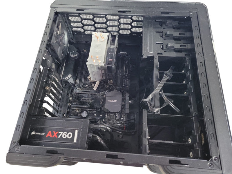 Custom PC ASUS TUF X299 MARK 2 Intel i7-7820X 16GB RAM NO HDD/GPU Q!