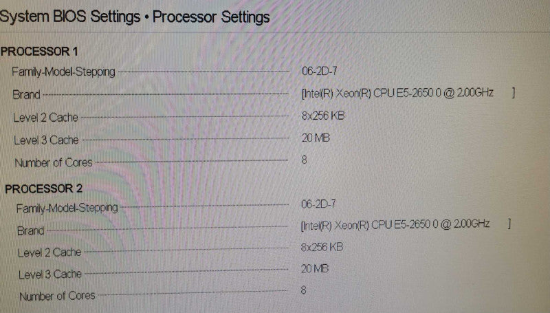 Dell PowerEdge R620 2U | 2x E5-2650 0 | 128GB DDR3 | H710P Mini | NO HDD