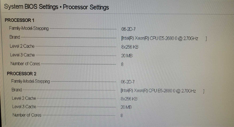 Dell PowerEdge R620 1U | 2x E5-2680 0 | 256GB DDR3 | H710 Mini | NO HDD