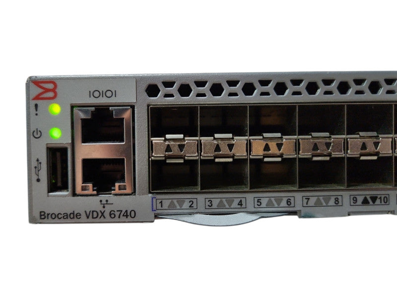 Brocade VDX 6740 Series BR-VDX6740-24-F 48 Port Managed Switch