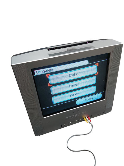 Toshiba20"CRT FlatScreenDVD TV Model:MD20F51C & Nintendo Wii Console Bundle =