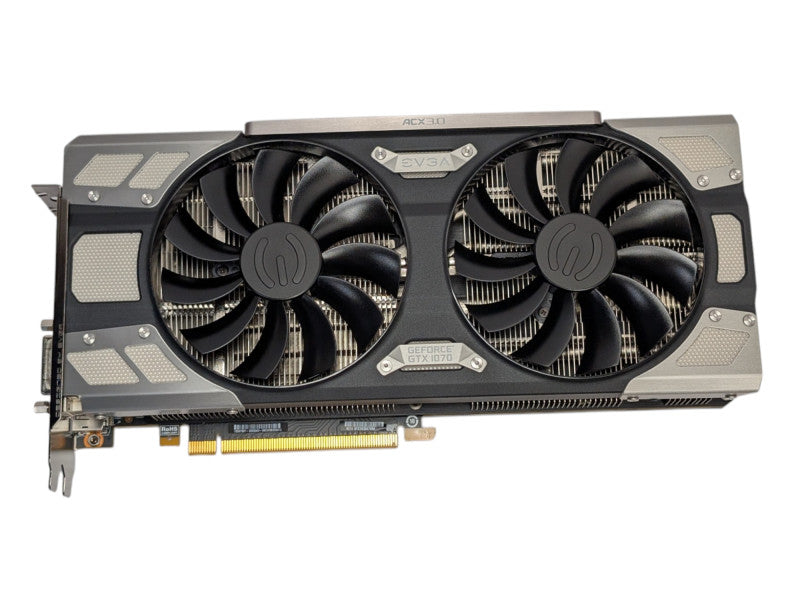 NVIDA EVGA GEFORCE GTX 1070 8GB graphic card 08g-p4-6274-kr Q-