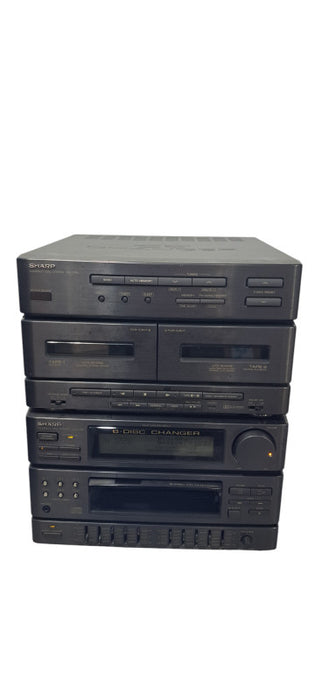Vintage Sharp CD-C700 2.1 Mini Component Stereo System | READ