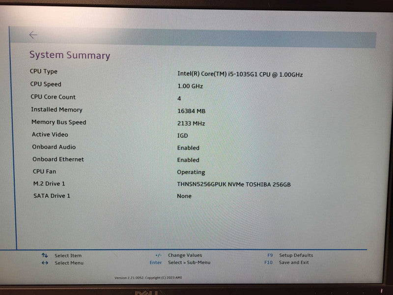 Lenovo ThinkCentre M60E USFF i5 -1035G1 @ 2.90GHz 16GB DDR4 256GB NVme $
