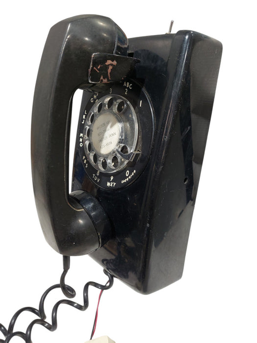 Vintage 1960 Northern TeleCom Wall Phone Rotary Dial Made in Canada  =