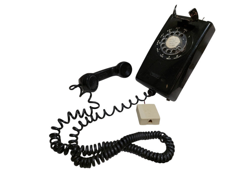 Vintage 1960 Northern TeleCom Wall Phone Rotary Dial Made in Canada  =