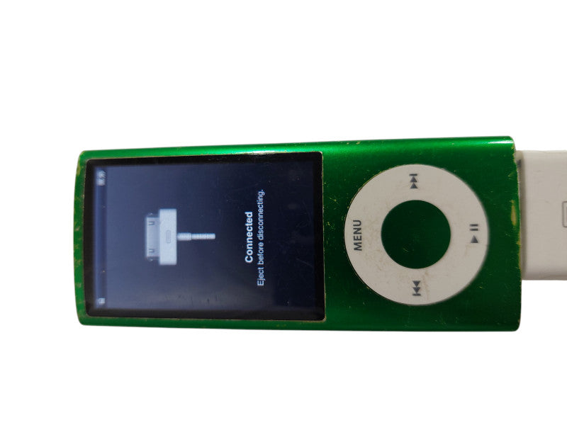 Bundle of 2 Green Ipods, Model: A1320 & A1199 =