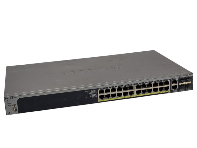 NETGEAR PROSAFE 26-port gigabit M4100-26g-poe L2+ Managed Switch -
