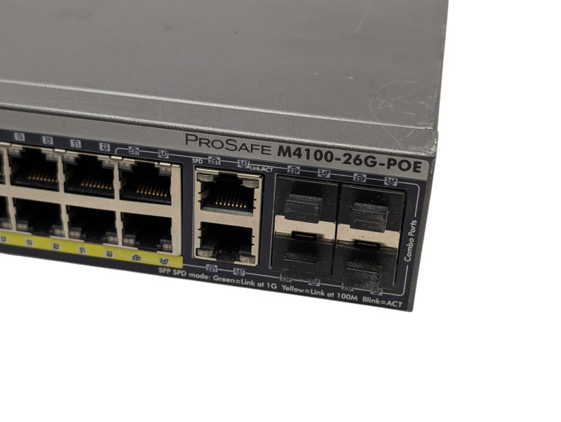 NETGEAR PROSAFE 26-port gigabit M4100-26g-poe L2+ Managed Switch -