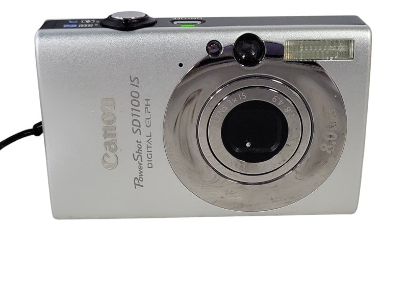Canon PowerShot SD1100 IS 8.0MP camera no SD card, no battery _