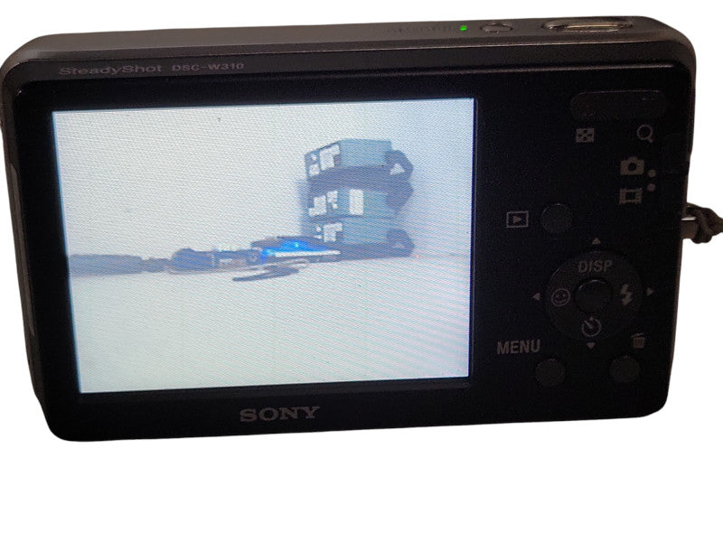 Sony CyberShot DSC-W310 SteadyShot 12.1MP Digital Camera No Sd Card _