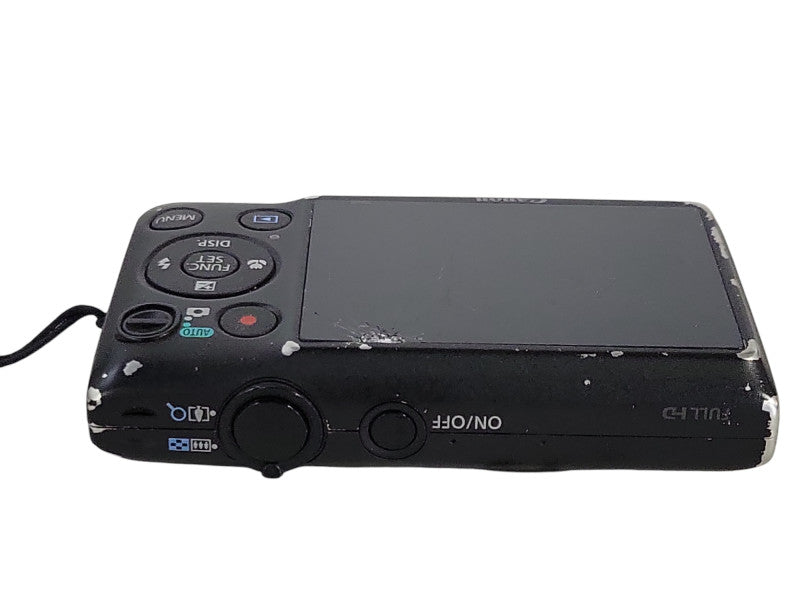 Canon Powershoot ELPH 300HS 12.1MP Camera, broken screen, No SD Card, READ _