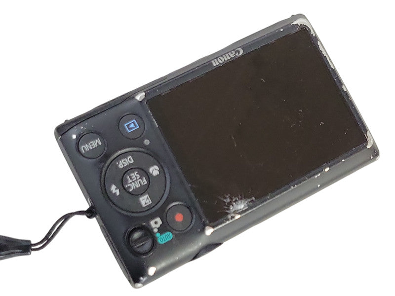 Canon Powershoot ELPH 300HS 12.1MP Camera, broken screen, No SD Card, READ _