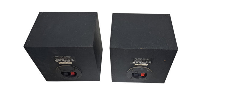 Pair of Vintage TOA RS-21M Full-Range Reference Monitor Speaker System