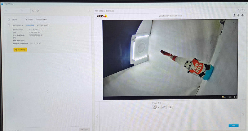 Axis M3045-V | 1080P IP Mini Dome Security Camera | Tested !