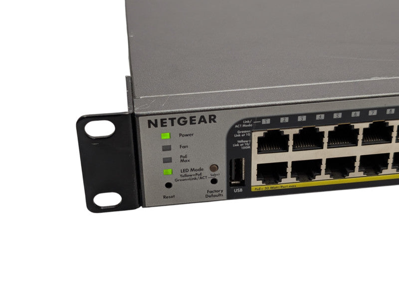 NETGEAR 48-Port Gigabit PoE+ Smart Managed Pro Switch 4 SFP Ports GS752TPP -