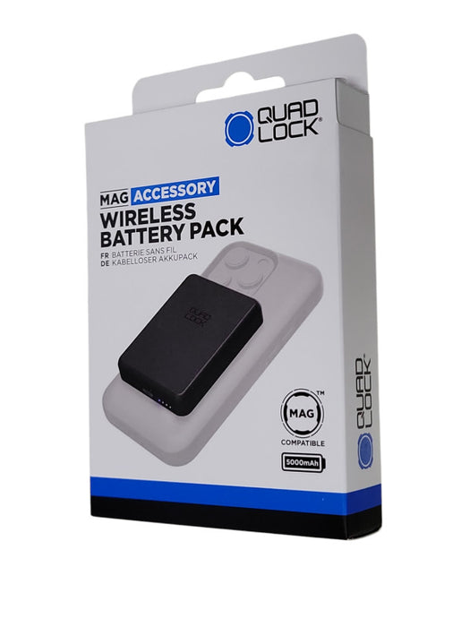 BRAND NEW MAG Accessory Quad Lock Wireless Battery Pack 5000mAh Q