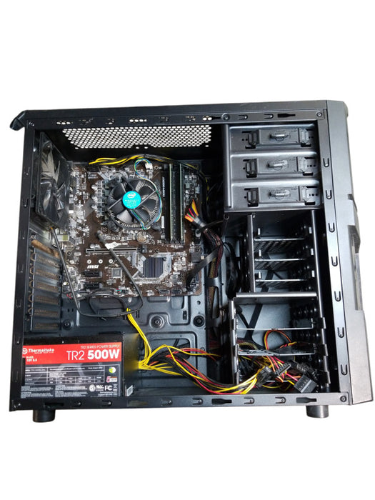 Custom Tower, MSi B360M PRO, Intel i5-8400 CPU 2.80GHz, 16GB RAM - NO HDD