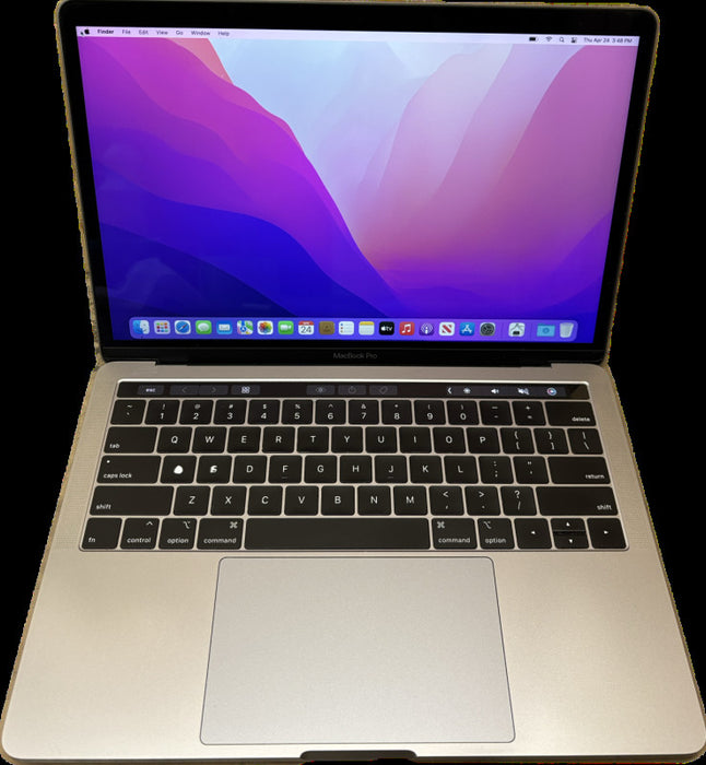Apple MacBook Pro13" 2019 i7-8569U 16GB 512SSD No Power Adapter READ