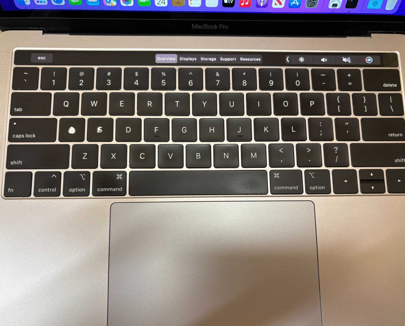Apple MacBook Pro13" 2019 i7-8569U 16GB 512SSD No Power Adapter READ