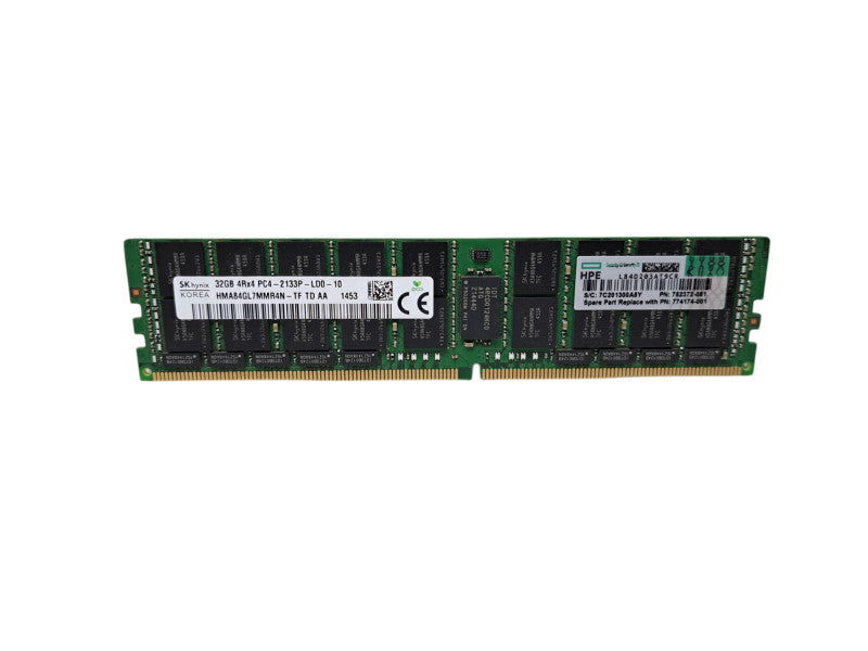 SK Hynix 32GB 4Rx4 PC4-2133P-LD0-10 | DDR4 Server Memory Q