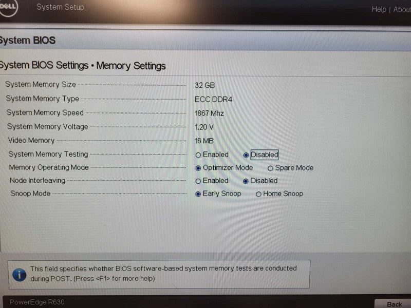 Dell PowerEdge R630 2.5" 2x Xeon E5-2630 v3 32GB RAM H330 mini  $