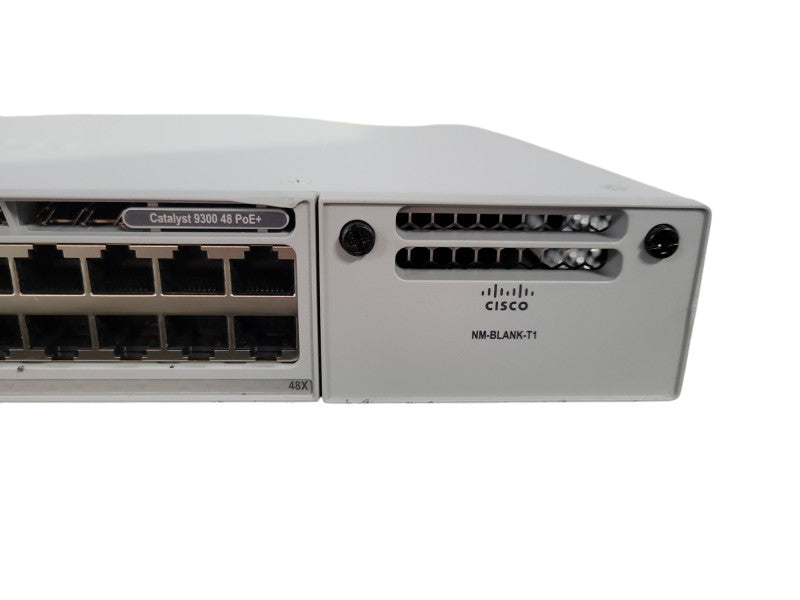 Cisco Catalyst C9300-48P-E 48 Port Gigabit PoE+ Network Switch 1x PSU !