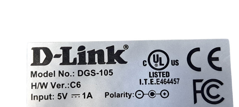 D-Link 5 Port Gigabit Switch DGS-105