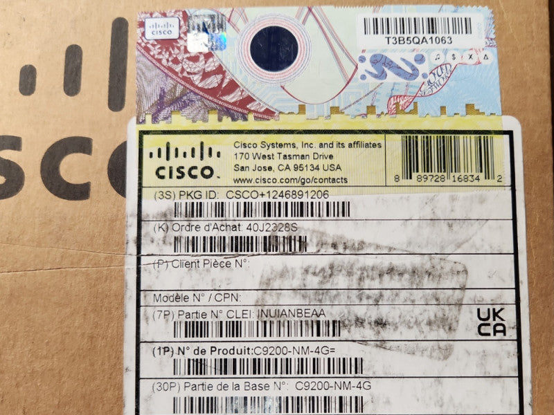 *Open BOX* Cisco Catalyst 9200 4 x 1GE Network Module, C9200-NM-4G
