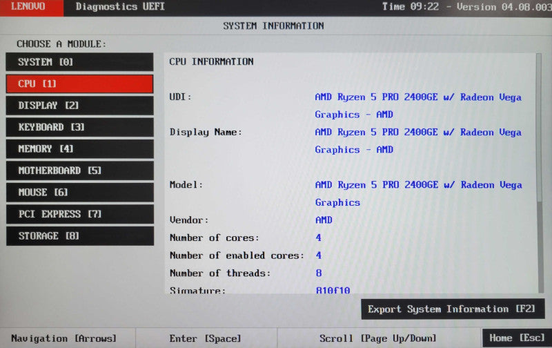 Lenovo ThinkCentre M715q | Ryzen 5 PRO 2400GE 3.20GHz, 8GB DDR4, 240GB SSD _