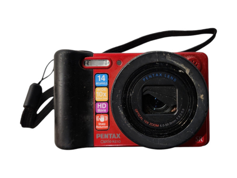 Pentax Optio RZ10 Digital Camera w/ Battery, READ