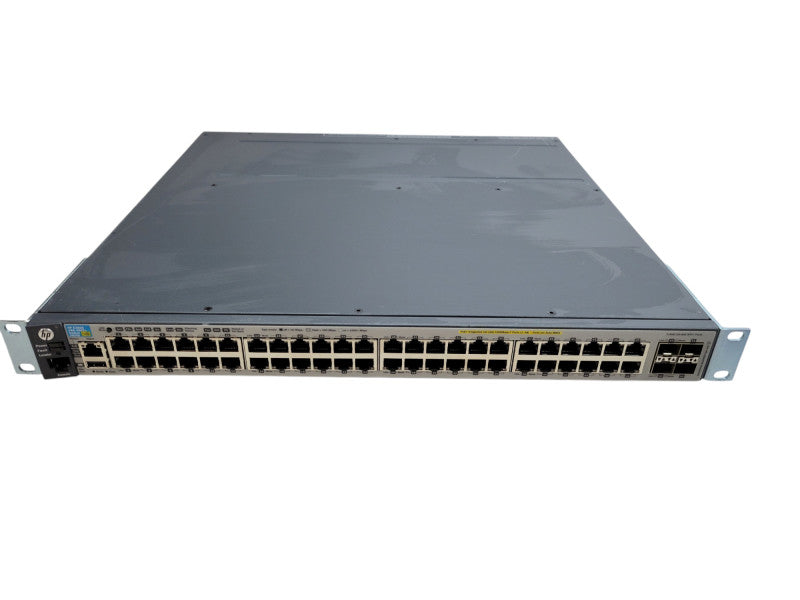 HP J9574A 3800-48G-PoE+-4SFP+ w/ 4Port Stacking Module Switch Q%