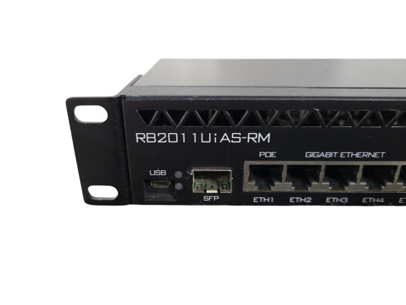 MikroTik RB2011UiAS-RM Routerboard Gigabit Router !