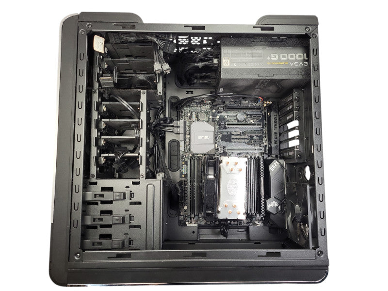 Custom Gaming PC ASUS TUF X299 MARK 2 i7-7820X 16GB RAM 1000W PSU NO HDD/GPU Q$