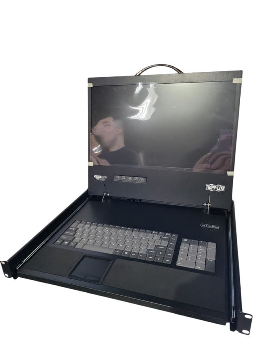 Eaton/Tripp-Lite NetCommander B070-008-19-IP 8-Port Cat5 KVM over IP Switch !