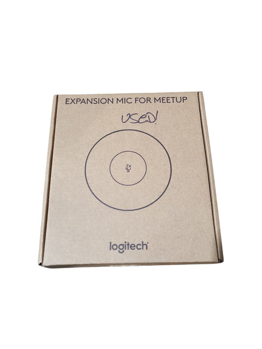 Logitech 889-000130 Expansion Mic for Meetup *READ*