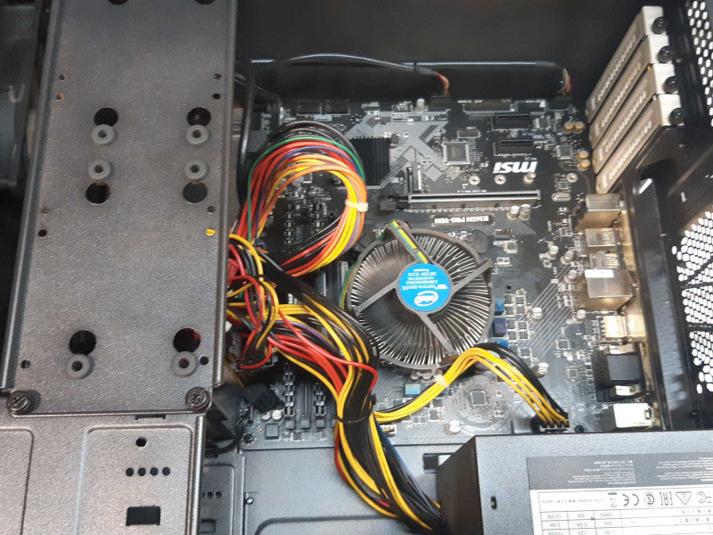 Custom Tower MSI B365M PRO-VDH(MS-7C39) i3-9100 3.60 16GB DDR4 No HDD