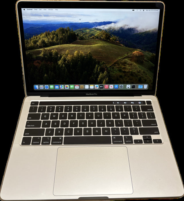 Apple MacBook Pro 13" 2020 i7-1068NG7 16GB RAM 512SSD No Power Adapter READ
