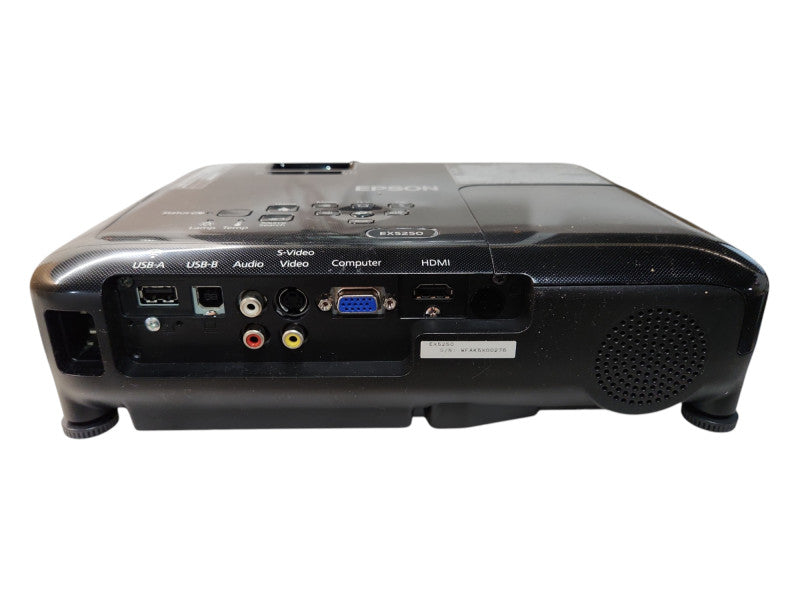Epson EX5250 3LCD Projector 3600-Lumens, 50 lamp hours w/ Remote & Bag